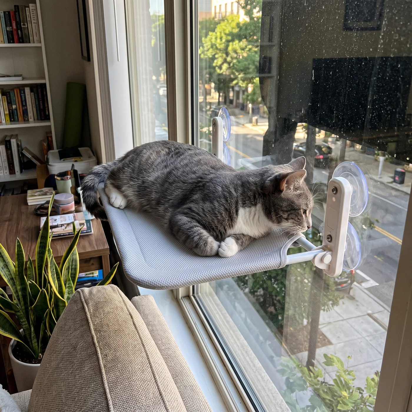 The Lookout, window perch, part of The Apartment Cat Kit